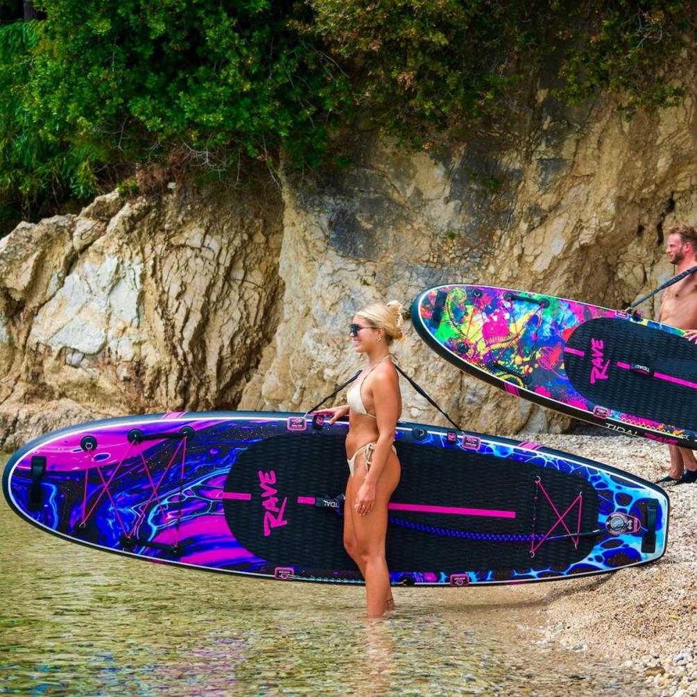 Tidal Rave ACRYLIC Inflatable Paddle Board 10’ 6